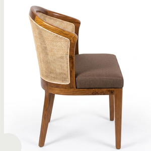 Fauteuils à bascule pour salon, design moderne, en teck massif, avec revêtement en mousse douce et coton, prix économique, pour chambre à coucher - Product Image 2