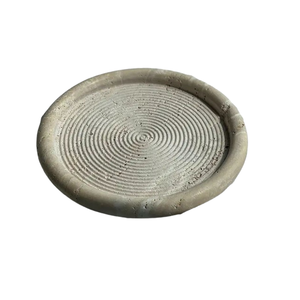 Elegant Modern Display Gift Customized Color Oval Natural Marble Durable Multi-Functional Wedding Serving Tray for Home - Product Image 5