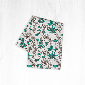Sai Impex Custom Printed Christmas Leaf <b>Kitchen</b> Towel 100% Cotton Sustainable Washable Anti- Modern Design 150-210 GSM Tamil - Product Image 3
