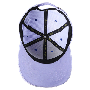 Laserbay Corduroy Baseball Cap 6-Panel Embroidered Logo Adjustable Unisex Casual <b>Hat</b> Light <b>Purple</b> - Product Image 3