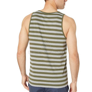 เสื้อกล้ามถักสำหรับผู้ชาย ดีไซน์ OEM ระบายอากาศได้ดี ผลิตจากผ้าฝ้าย 100% เหมาะสำหรับฤดูร้อน ราคาสมเหตุสมผล - Product Image 3