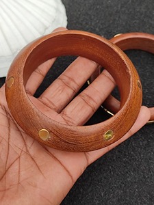 Bracelet en bois écologique et tendance pour femme, couleur naturelle, usage quotidien, ajustement infini - Product Image 6