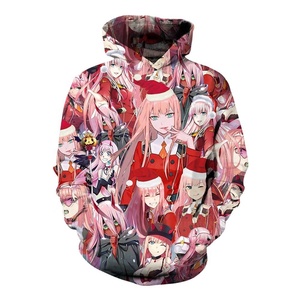 Sudadera con capucha de algodón 100% para hombre de Bangladesh Temporada de invierno Diseño digital 3D impreso con dibujos animados - Product Image 5