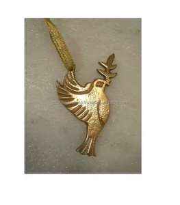 เครื่องประดับโลหะแขวนรูปนกสำหรับตกแต่งในบ้านและนอกอาคารสไตล์โมเดิร์นสำหรับเทศกาลคริสต์มาส - Product Image 6