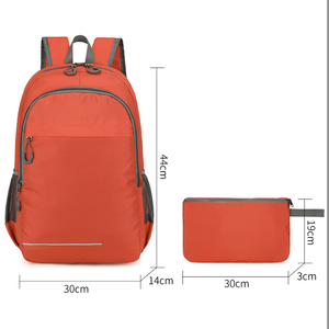 Sac à dos de voyage léger avec logo personnalisé, grande capacité, sacs à dos promotionnels pour sports de plein air - Product Image 4