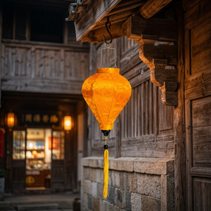 Vietnam Decorative Hoi An Silk Lantern Bamboo Structure Material for Event Styling Lighting <b>Ornament</b> Use - Product Image 3