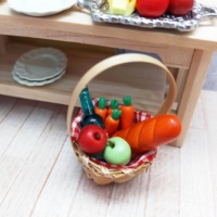 Maison de poupée miniature 1:12 Temps du petit-déjeuner - Accessoires en résine et argile DIY multicolores pour les 14 ans et plus