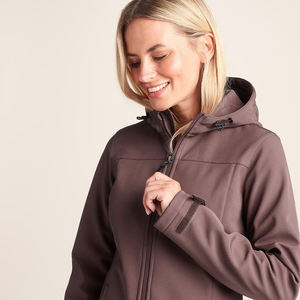 Chaquetas Softshell Impermeables de Alta Calidad con Capucha, Reversibles, Transpirables, de Invierno/Primavera, con Cierre de Cremallera, para Mujer - Product Image 5