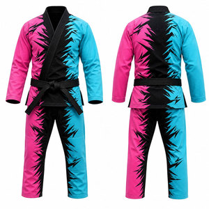 Durable Custom Brazilian Jiu Jitsu Gi Kimono MMA Uniform for Adults and Youth Judo Martial Arts Training Gear with Front Logo - Product Image 4