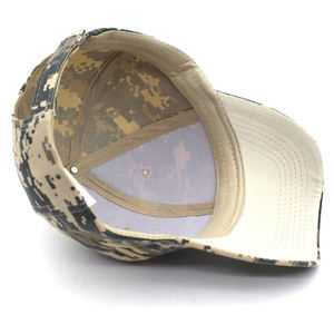 Camouflage Baseball Cap Adjustable Breathable <b>Waterproof</b> Twill <b>Hat</b> for Outdoor Spring Summer Wear - Product Image 3