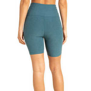 Shorts-jupes de sport respirants en polyester/nylon tricoté, taille haute, couleur unie, pour femmes, 6XL - Product Image 3