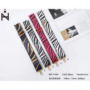 Zebra Print Webbing <b>Bag</b> <b>Strap</b> 50x100cm <b>For</b> Pouch Women <b>Bag</b> Accessories - Product Image 3
