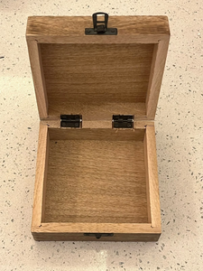 Caja de Joyería Rectangular de Madera Marrón Duradera Hecha a Mano al por Mayor con Forro de Terciopelo, Cierre de Hebilla y Logotipo Personalizado Grabado - Product Image 6