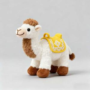 Peluche de Camello Personalizado OEM ODM, Juguete de Peluche con Logotipo Personalizado, Diseño Personalizado de Mascota de Peluche - Product Image 1
