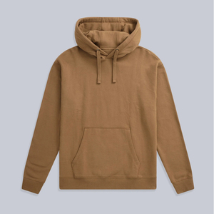 Sweat à capuche en molleton 100 % coton pour homme, coupe oversize, style streetwear, impression numérique, technique de teinture unie, hiver, livraison rapide - Product Image 3