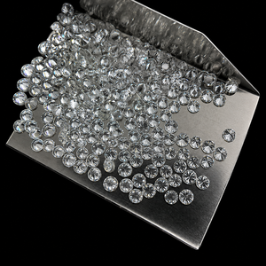 Diamantes Sueltos Redondos Naturales, Color G-H, 0.90MM-3.60MM, Piedras Sueltas Calibradas para Anillos, Pendientes y Colgantes - Product Image 1