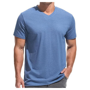 Camiseta de hombre de manga corta 100% algodón, cuello redondo, tejido transpirable, corte regular, 220g, serigrafía, impresión de logotipo personalizado - Product Image 3