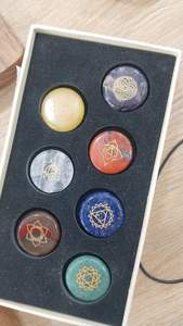 Pierre de guérison en cristal 7 ensembles de pierres précieuses Chakra Reiki pour l'alignement spirituel - Product Image 3