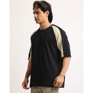 T-shirt de sport pour homme 2026 en 100 % coton, coupe musclée, personnalisable avec logo, color block, tee-shirt d'été vierge, streetwear - Product Image 2
