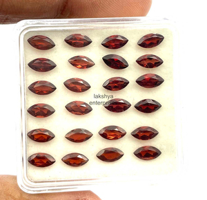 Natural Red <b>Garnet</b> Marquise Cut Loose Gemstone Lot 5MM 10MM Calibrated Mozambique <b>Garnet</b> Wholesale Bulk Gemstones For Jewelry - Product Image 5