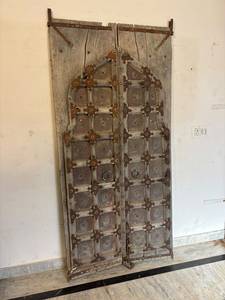 Antique Solid Wood Door Panels Hand Carved Frame Eco-Friendly Midcentury Modern Home Office Bedroom Dining Kitchen Living Home - Product Image 2