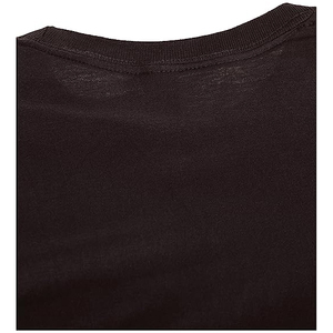 T-shirt col rond personnalisé avec logo sérigraphié pour homme, en coton biologique épais tricoté, grande taille, uni, coupe oversize - Product Image 6
