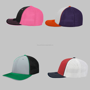 OEM Haute Qualité Logo Broderie Plaine 5 Panneau Structuré Ajusté Unisexe Casquette De Sport De Baseball Chapeaux En Gros Casquettes De Sport Personnalisées - Product Image 1