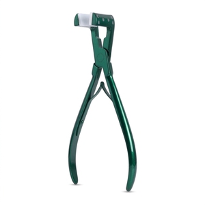 Pinza para Extensiones de Cabello con Almohadilla de Silicona y Mango Antideslizante Cómodo, Estructura de Doble Resorte para Salón - Product Image 1