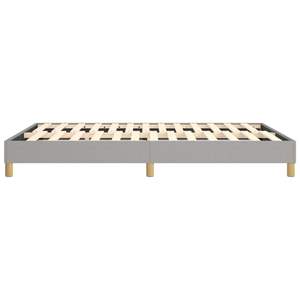 Base de Cama Tapizada en Gris Claro, 100% Poliéster, con Madera Contrachapada y Madera de Ingeniería, Camas Tapizadas Duraderas y Elegantes - Product Image 6