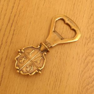 Premium Brass Bottle Opener Antique Finish Heavy Duty Metal Beer Opener <b>for</b> Home Bar <b>Kitchen</b> <b>Decorative</b> Accessories Gift <b>Item</b> - Product Image 4