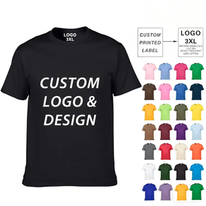 Camiseta Deportiva para Hombre, Personalizada, para Gimnasio, Running, Fitness, Tallas Grandes, Camiseta de Algodón al por Mayor, con Estampado Gráfico, Oversize - Product Image 3