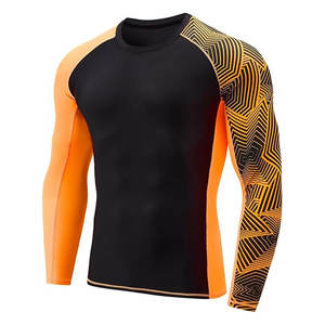 Camiseta de Protección Solar para Hombre, Transpirable, Ajustada, Cómoda, Ligera, Ideal para Natación, Gimnasio y Entrenamiento Profesional, del Mejor Proveedor - Product Image 1
