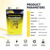 HumiSeal 1B73 Revêtement Conforme en Caoutchouc Synthétique de Silicone 5L, Séchage Rapide, UV Fluorescent Transparent, Origine US, Protection PCB