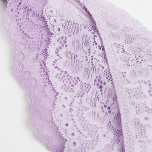 Braguitas de Encaje para Mujer, Paquete de 2, Cintura Baja, Sin Costuras, Ultrafinas, Color Morado y Rosa, Tejido de Spandex y Nailon, Estilo Sexy, Talla Adulto - Product Image 2