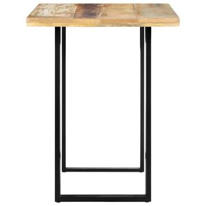 Tavolo da pranzo in legno massello 47.2 \ "x23.6 \" x29.9 \ "-eleganti mobili in legno - Product Image 3