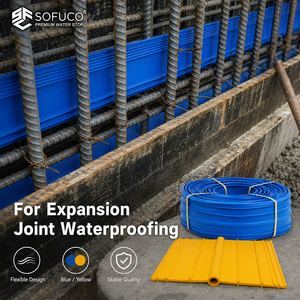 Suministro de Fábrica: Impermeabilizante de PVC Sofuco SF-O250-ST con elongación ≥250% - ≥300% para Juntas de Expansión en Estructuras Subterráneas - Product Image 4