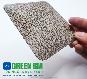 GREEN BM Feuille de polycarbonate solide gaufré Makrolon de couleur personnalisée de haute qualité de 2mm - Product Image 6