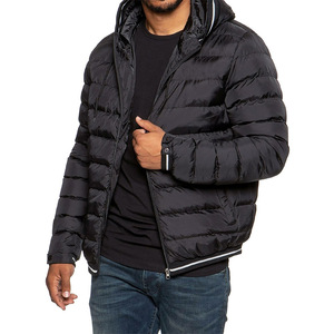 Custom Sublimated Premium Quilt Waterproof 100% Nylon Hooded Puffer Jacket for Men Women <b>Winter</b> <b>Coat</b> OEM Service Manufacturer - Product Image 2