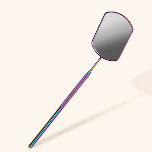 Wholesale Custom Logo <b>Lash</b> <b>Extension</b> Mirror For Eyelash Application OEM ODM Services Stainless Steel Eyelash Mirror - Product Image 4