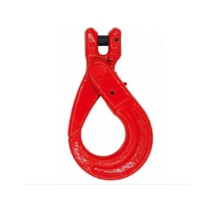 Crochet de sécurité autobloquant G80 en acier allié pour l'industrie lourde et les mines avec finition peinture - Product Image 1