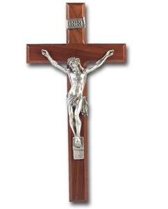 Metal Made Bishop's Blessing Crucifix Eco-friendly Customizable Custom Color Offset Printing Christian Catholic Church Crucifix - Product Image 1