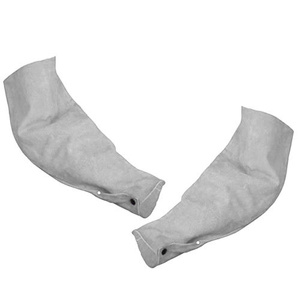 Manchons de protection pour les bras en cuir de vachette pleine fleur haute performance, résistants à la chaleur et aux étincelles, pour la construction - Product Image 6