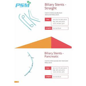 Stents Biliaires Manuels PSM PSM-UR14, Utilisation Hospitalière, Certifiés CE - Product Image 2