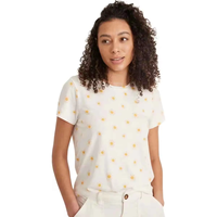 Crop top blanc brodé en forme de cœur pour femme, manches courtes, tricoté, col rond, coupe classique, style coréen, décontracté, printemps-été, t-shirt personnalisé