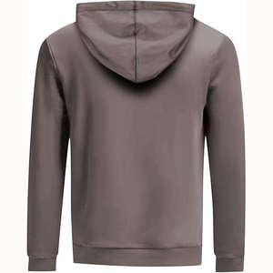 เสื้อฮู้ดดี้ผู้ชายสไตล์ลำลอง ผ้าฝ้ายหนา 100% ทรงหลวม ตกแต่งลายปักแบบเรียบง่าย ดีไซน์โอเวอร์ไซส์ สำหรับฤดูหนาว - Product Image 2