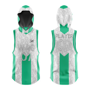 Custom Designed <b>Men's</b> Sleeveless 7on7 Flag Football Jerseys Heat Transfer Printing 100% Polyester Quick Dry 7v7 Uniforms - Product Image 4