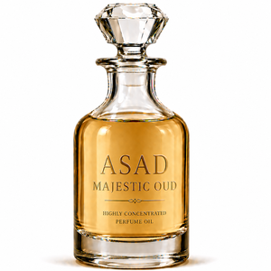 Huile de parfum concentrée (Attar) Asad Majestic Oud 1 KG de haute qualité, non alcoolisée, unisexe, parfum longue durée - Product Image 1