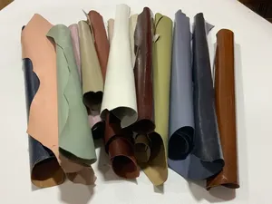 Cuir de chèvre véritable de haute qualité, grain suédé, pour artisanat, rembourrage, accessoires de mode, ceintures, meubles, sacs à main, fini - Product Image 3