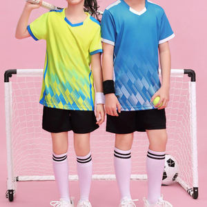 Ensemble uniforme de <span class=keywords><strong>tennis</strong></span> personnalisé pour enfants – T-shirt et short de sport pour garçons et filles – <span class=keywords><strong>Tenue</strong></span> d'entraînement de badminton pour jeunes – Séchage rapide – Nouveauté 2026 - Product Image 3