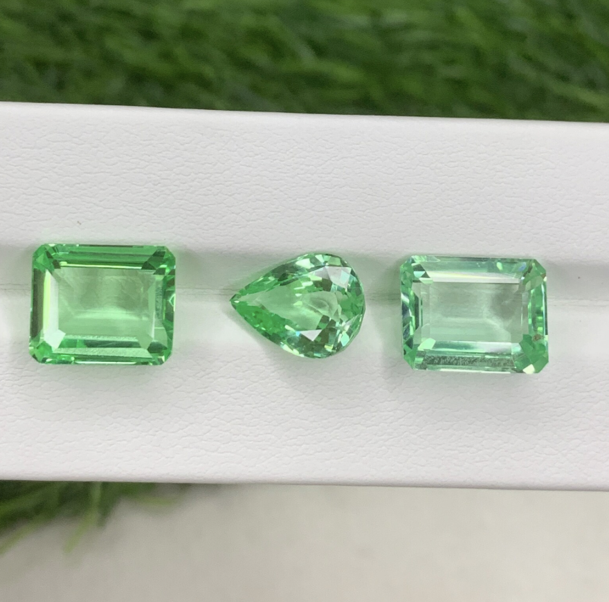 Saphir vert clair